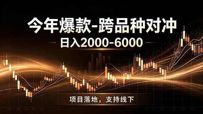 全新跨品种对冲模式上线！日稳定盈利 2000-6000，合规长久可批量放大青祥项目库-闲云创业网-老谢轻创网-中创网-福缘网-冒泡网-资源之家-魔方项目库青祥项目库
