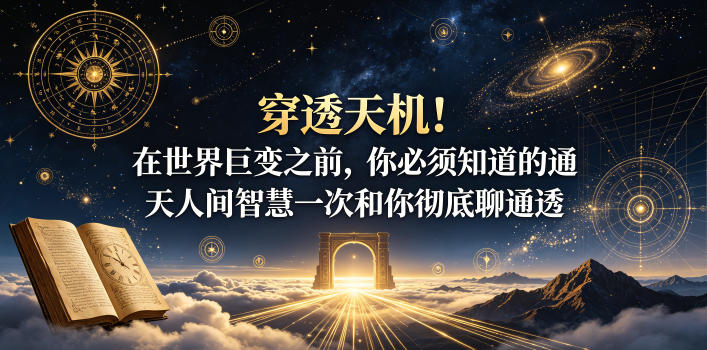 付费文章：穿透天机！在世界巨变之前，你必须知道的通天人间智慧一次和你彻底聊通透青祥项目库-闲云创业网-老谢轻创网-中创网-福缘网-冒泡网-资源之家-魔方项目库青祥项目库