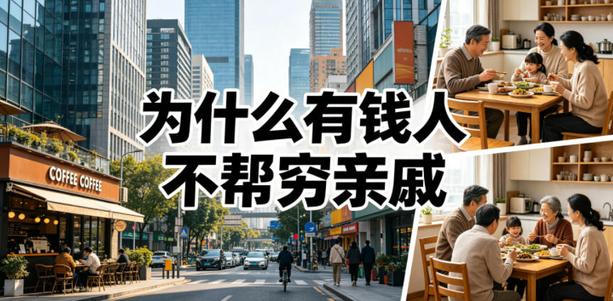 付费文章：为什么有钱人不帮穷亲戚？青祥项目库-闲云创业网-老谢轻创网-中创网-福缘网-冒泡网-资源之家-魔方项目库青祥项目库