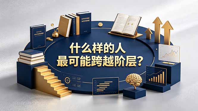 付费文章：什么样的人最可能跨越阶层？具备这五种特质，普通人也能顺利跨越阶层青祥项目库-闲云创业网-老谢轻创网-中创网-福缘网-冒泡网-资源之家-魔方项目库青祥项目库