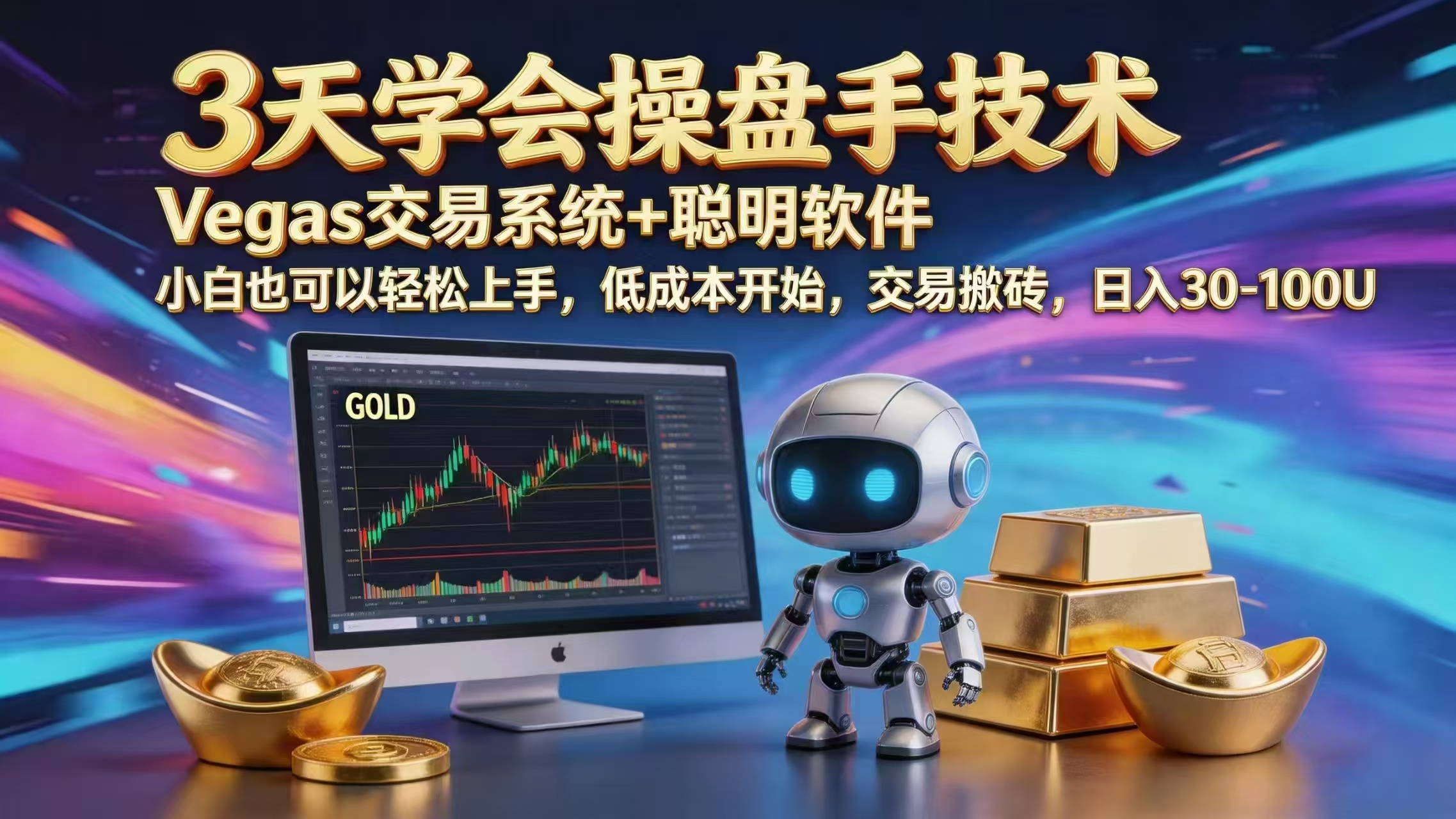 三天学会操盘手技术，vegas技术+聪明软件，小白也可以轻松上手，日入1000+青祥项目库-闲云创业网-老谢轻创网-中创网-福缘网-冒泡网-资源之家-魔方项目库青祥项目库