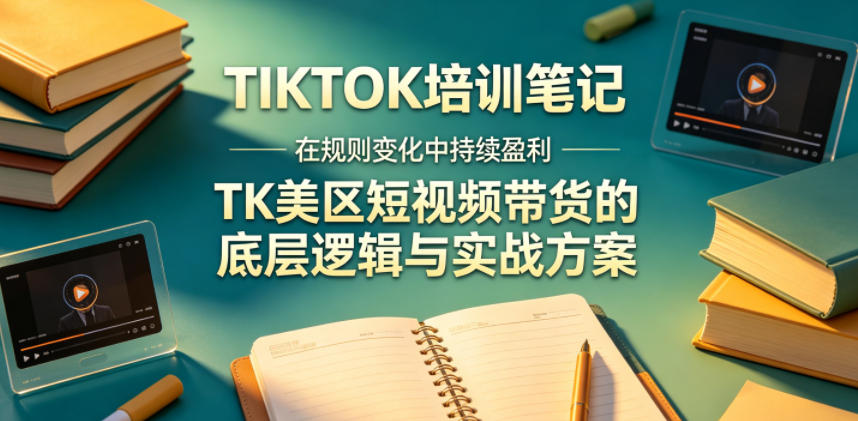 视界跨境TIKTOK4月17培训笔记，在规则变化中持续盈利，TK美区短视频带货的底层逻辑与实战方案【文档】青祥项目库-闲云创业网-老谢轻创网-中创网-福缘网-冒泡网-资源之家-魔方项目库青祥项目库
