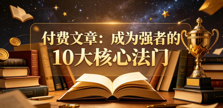 付费文章:成为强者的10大核心法门青祥项目库-闲云创业网-老谢轻创网-中创网-福缘网-冒泡网-资源之家-魔方项目库青祥项目库