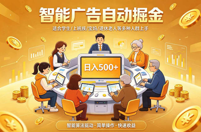 2026年最好做的项目：自动掘金项目，小白轻易上手，单日轻松收入500+【揭秘】青祥项目库-闲云创业网-老谢轻创网-中创网-福缘网-冒泡网-资源之家-魔方项目库青祥项目库