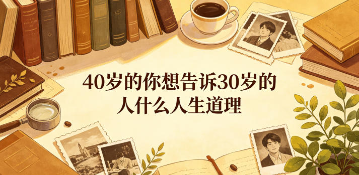 公众号付费文章：40岁的你想告诉30岁的人什么人生道理？青祥项目库-闲云创业网-老谢轻创网-中创网-福缘网-冒泡网-资源之家-魔方项目库青祥项目库