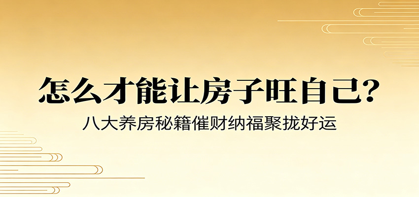 付费文章《怎么才能让房子旺自己？》八大养房秘籍催财纳福聚拢好运青祥项目库-闲云创业网-老谢轻创网-中创网-福缘网-冒泡网-资源之家-魔方项目库青祥项目库