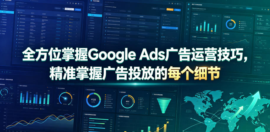 全方位掌握Google Ads广告运营技巧，精准掌握广告投放的每个细节【原创双语字幕】青祥项目库-闲云创业网-老谢轻创网-中创网-福缘网-冒泡网-资源之家-魔方项目库青祥项目库