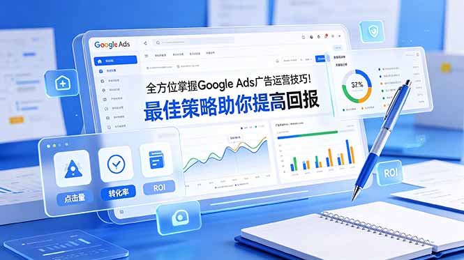全方位掌握 Google Ads 广告运营技巧！最佳策略助你提高回报【原创双语字幕】青祥项目库-闲云创业网-老谢轻创网-中创网-福缘网-冒泡网-资源之家-魔方项目库青祥项目库