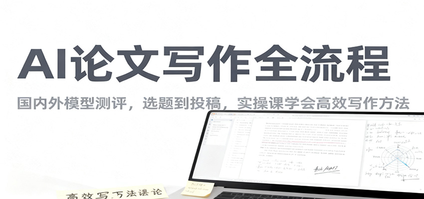 AI论文写作全流程,国内外模型测评,选题到投稿,实操课学高效写作方法青祥项目库-闲云创业网-老谢轻创网-中创网-福缘网-冒泡网-资源之家-魔方项目库青祥项目库