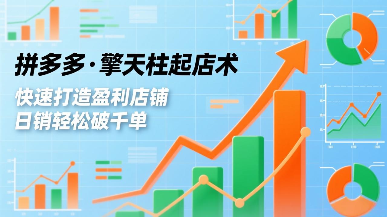 拼多多·擎天柱起店术3.0(更新青祥项目库-闲云创业网-老谢轻创网-中创网-福缘网-冒泡网-资源之家-魔方项目库青祥项目库