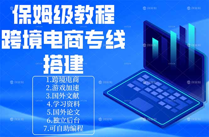 保姆级教程：手把手教你搭建跨境电商专线青祥项目库-闲云创业网-老谢轻创网-中创网-福缘网-冒泡网-资源之家-魔方项目库青祥项目库