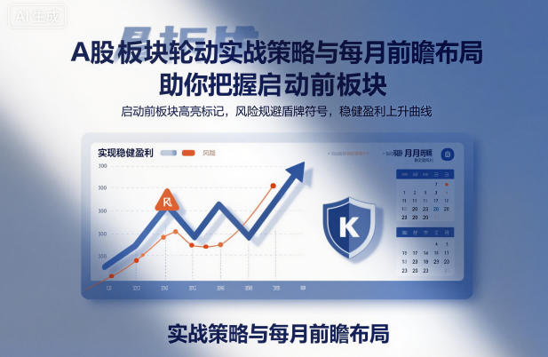A股板块轮动实战策略与每月前瞻布局，助你把握启动前板块，规避风险，实现稳健盈利青祥项目库-闲云创业网-老谢轻创网-中创网-福缘网-冒泡网-资源之家-魔方项目库青祥项目库