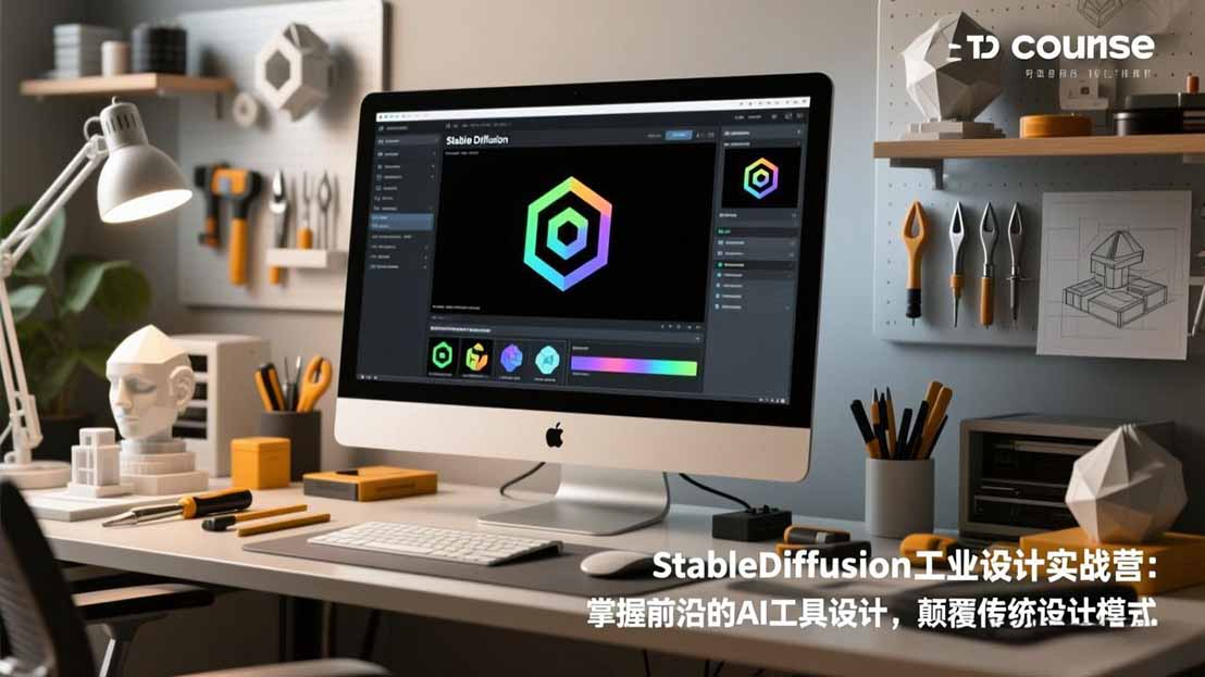 StableDiffusion工业设计实战营:掌握前沿的AI工具设计,颠覆传统设计模式青祥项目库-闲云创业网-老谢轻创网-中创网-福缘网-冒泡网-资源之家-魔方项目库青祥项目库