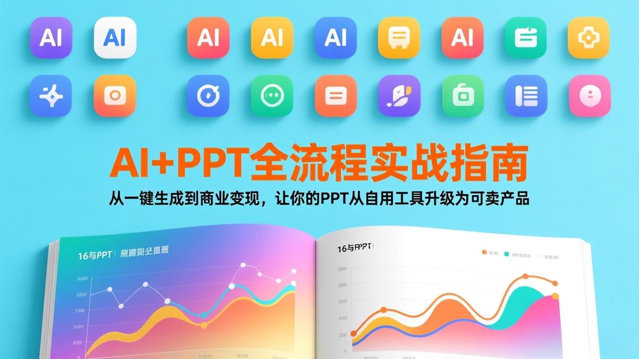 AI+PPT全流程实战指南：从一键生成到商业变现，让你的PPT从自用工具升级为可卖产品青祥项目库-闲云创业网-老谢轻创网-中创网-福缘网-冒泡网-资源之家-魔方项目库青祥项目库