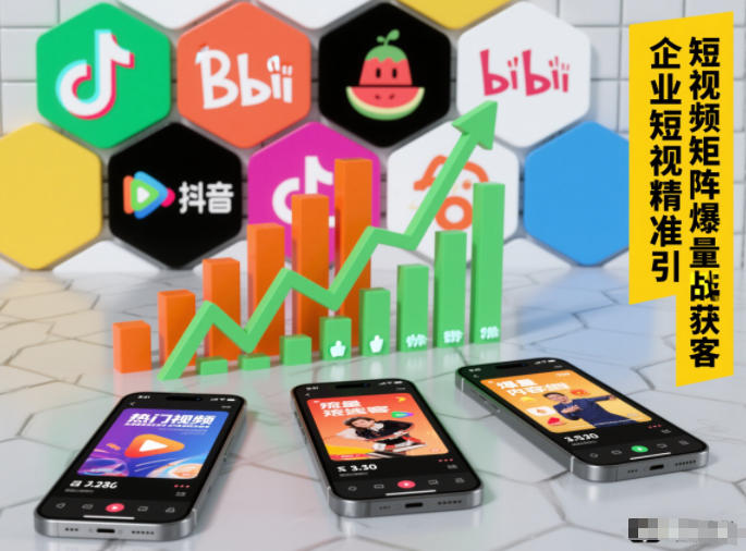 企业短视频精准引流矩阵获客,短视频矩阵爆量战法青祥项目库-闲云创业网-老谢轻创网-中创网-福缘网-冒泡网-资源之家-魔方项目库青祥项目库