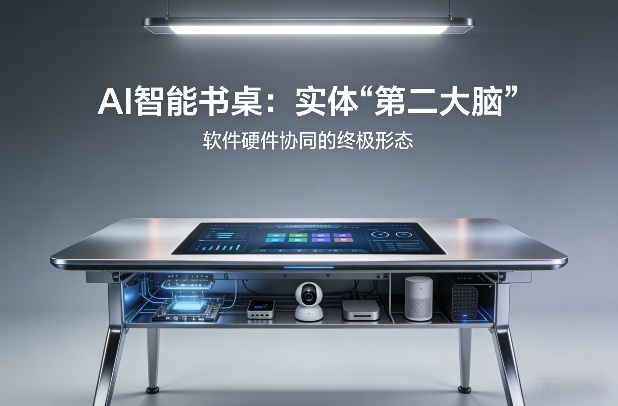 AI智能书桌搭建,构建你的实体“第二大脑”,软件硬件协同的终极形态青祥项目库-闲云创业网-老谢轻创网-中创网-福缘网-冒泡网-资源之家-魔方项目库青祥项目库