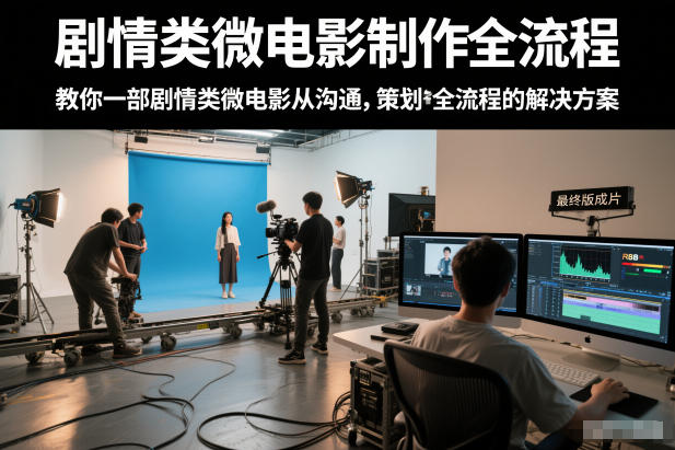 剧情类微电影制作全流程，教你一部剧情类微电影从沟通，策划到拍摄制作全流程的解决方案青祥项目库-闲云创业网-老谢轻创网-中创网-福缘网-冒泡网-资源之家-魔方项目库青祥项目库