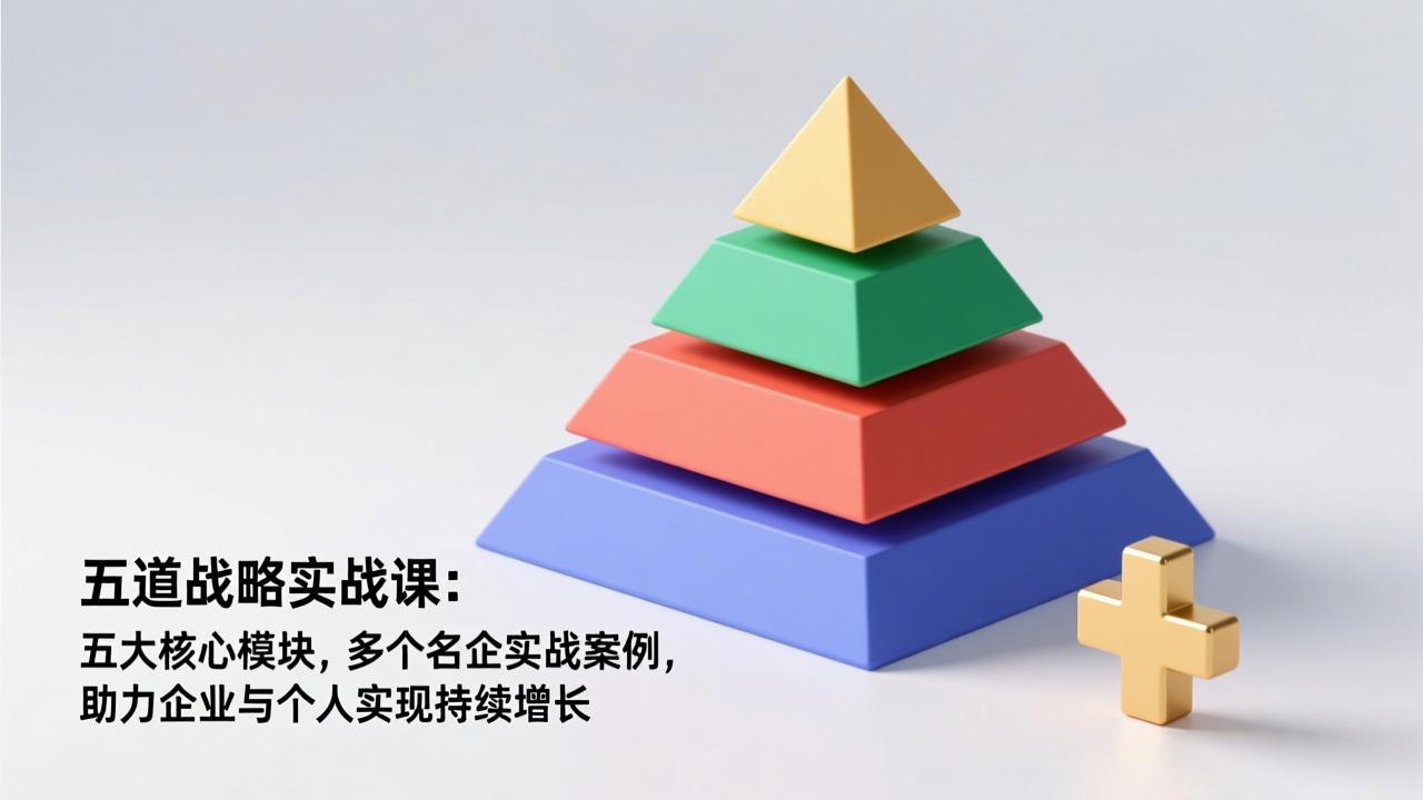 五道战略实战课：五大核心模块，多个名企实战案例，助力企业与个人实现持续增长青祥项目库-闲云创业网-老谢轻创网-中创网-福缘网-冒泡网-资源之家-魔方项目库青祥项目库