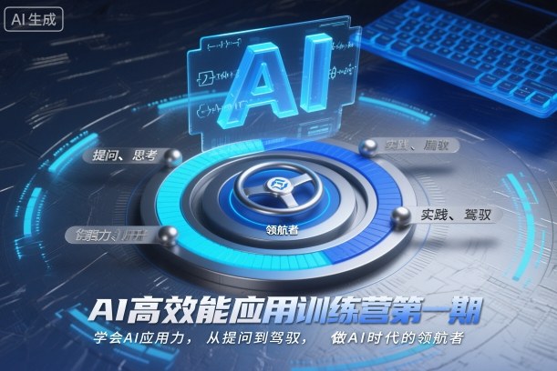 AI高效能应用训练营第一期，学会AI应用力，从提问到驾驭，做AI时代的领航者青祥项目库-闲云创业网-老谢轻创网-中创网-福缘网-冒泡网-资源之家-魔方项目库青祥项目库