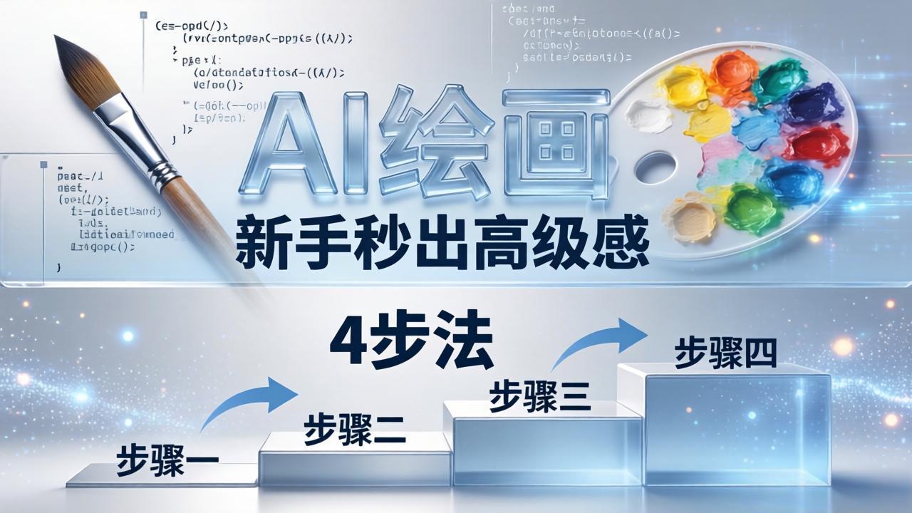 AI绘画入门别再硬磕了！即梦4步法：万能提示词公式+BRTR框架，新手秒出高级感青祥项目库-闲云创业网-老谢轻创网-中创网-福缘网-冒泡网-资源之家-魔方项目库青祥项目库