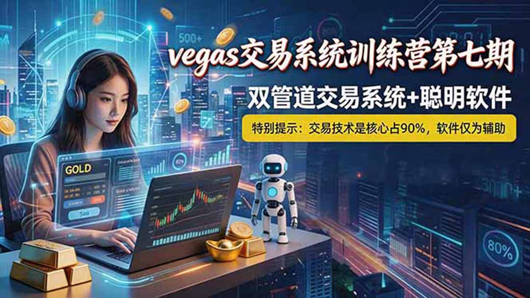 【海外美金AI搬砖】Vegas交易技术+聪明软件， 黄金期货日赚50-1000U， 长期稳定，小白轻松上手青祥项目库-闲云创业网-老谢轻创网-中创网-福缘网-冒泡网-资源之家-魔方项目库青祥项目库
