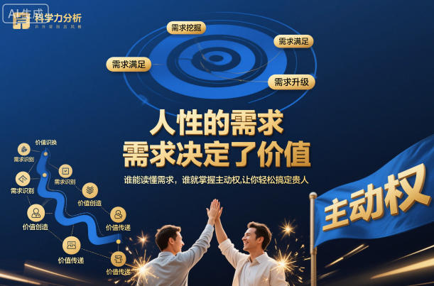 人性的需求,需求决定了价值,谁能读懂需求,谁就掌握主动权,让你轻松搞定贵人【文档】青祥项目库-闲云创业网-老谢轻创网-中创网-福缘网-冒泡网-资源之家-魔方项目库青祥项目库