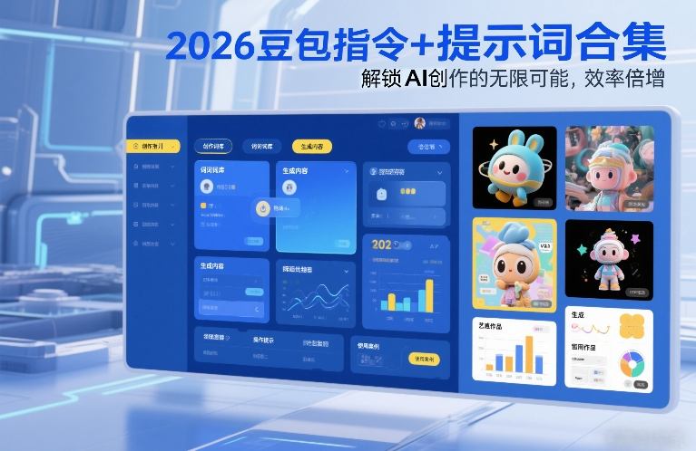 2026豆包指令+提示词合集,解锁AI创作的无限可能,效率倍增青祥项目库-闲云创业网-老谢轻创网-中创网-福缘网-冒泡网-资源之家-魔方项目库青祥项目库