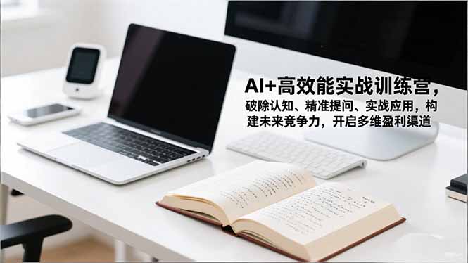 AI+高效能实战训练营，破除认知、精准提问、实战应用，构建未来竞争力，开启多维盈利渠道青祥项目库-闲云创业网-老谢轻创网-中创网-福缘网-冒泡网-资源之家-魔方项目库青祥项目库
