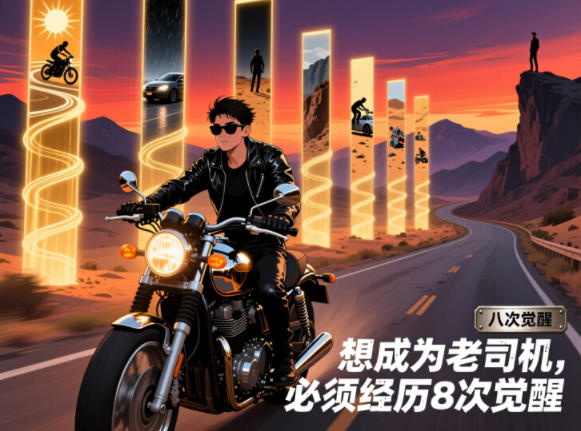 付费文章：想成为老司机，必须经历8次觉醒青祥项目库-闲云创业网-老谢轻创网-中创网-福缘网-冒泡网-资源之家-魔方项目库青祥项目库