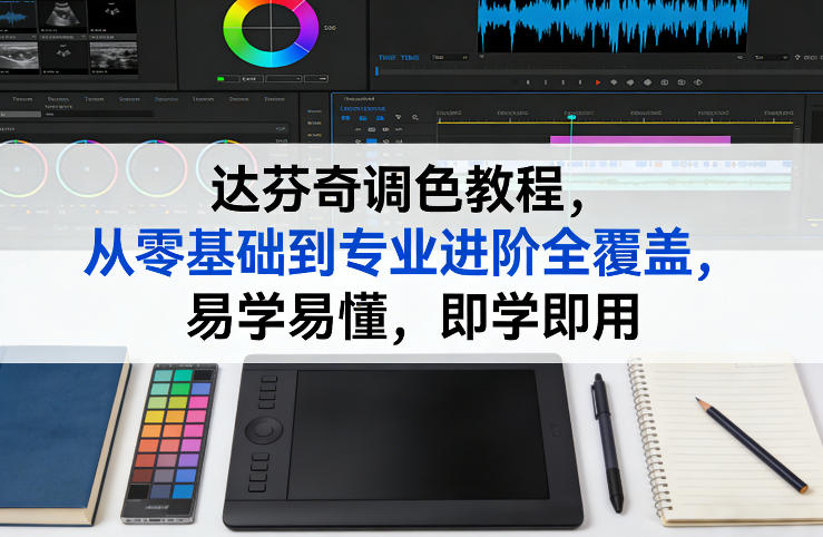 达芬奇调色教程，从零基础到专业进阶全覆盖，易学易懂，即学即用青祥项目库-闲云创业网-老谢轻创网-中创网-福缘网-冒泡网-资源之家-魔方项目库青祥项目库