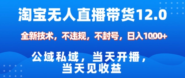 淘宝无人直播12.0,公域私域技术,不封号,不违规布局双十一流量风口,日入1k(独家技术)【揭秘】青祥项目库-闲云创业网-老谢轻创网-中创网-福缘网-冒泡网-资源之家-魔方项目库青祥项目库