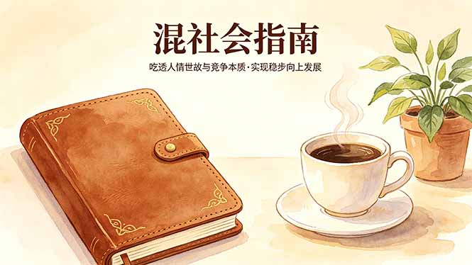 付费文章：混社会指南，吃透人情世故与竞争本质，实现稳步向上发展青祥项目库-闲云创业网-老谢轻创网-中创网-福缘网-冒泡网-资源之家-魔方项目库青祥项目库