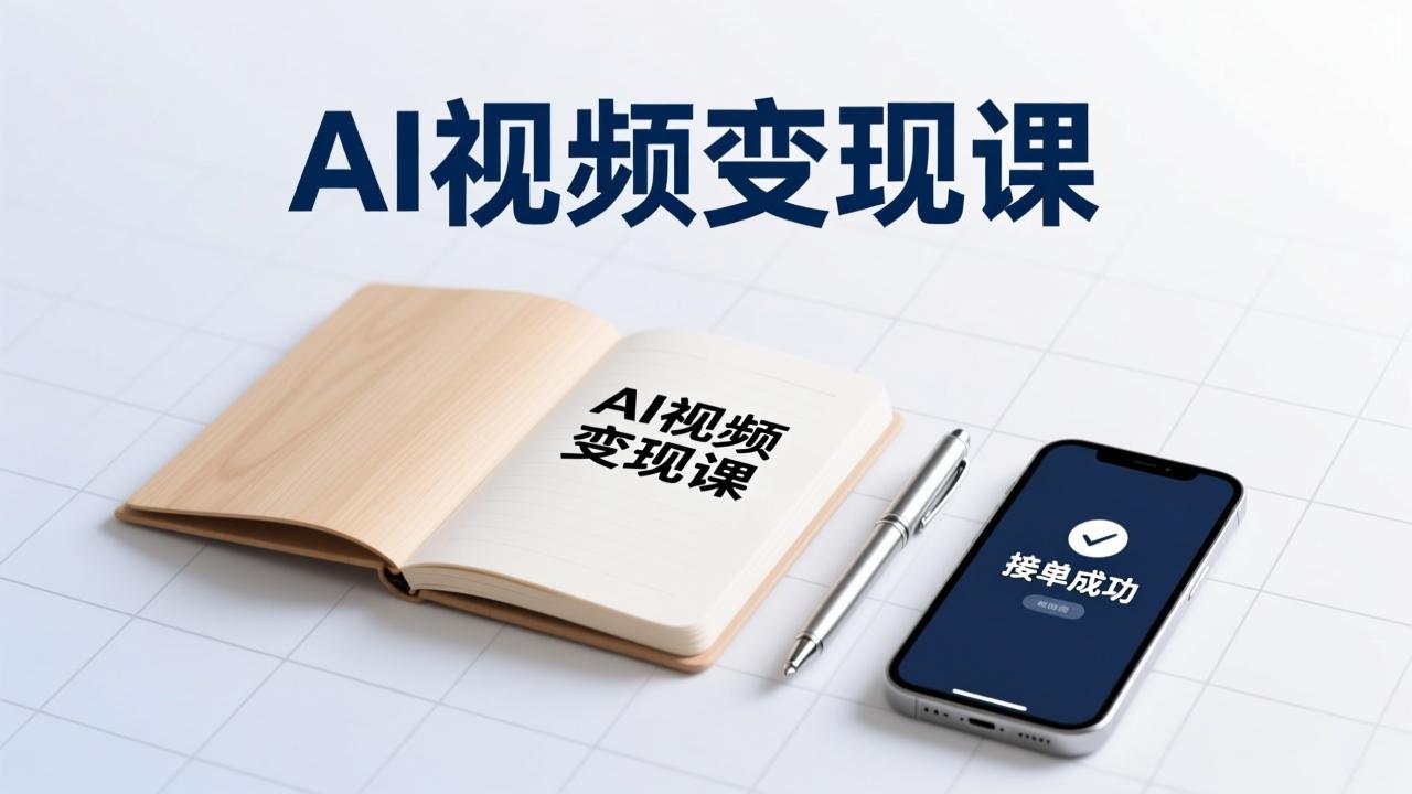 AI视频变现课，学完即可创作短片、接商单，实现副业增收，单项目报价可达千元青祥项目库-闲云创业网-老谢轻创网-中创网-福缘网-冒泡网-资源之家-魔方项目库青祥项目库